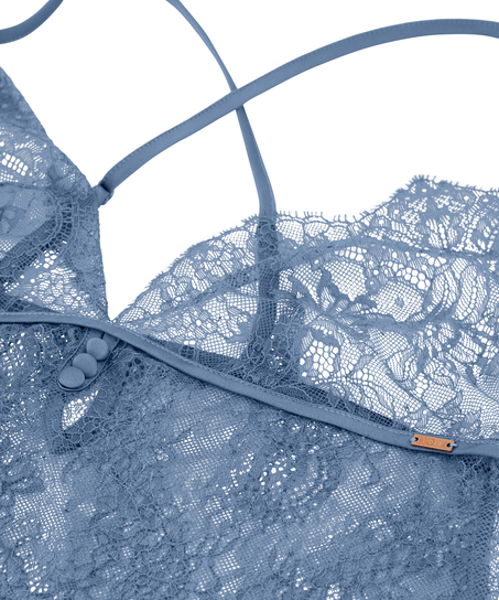 Cami Lace Delphine, Blå
