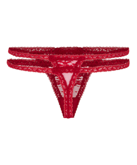 Irina stringtrosa, Röd