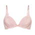 Leonie formpressad bygel-bh med push-up, Rosa