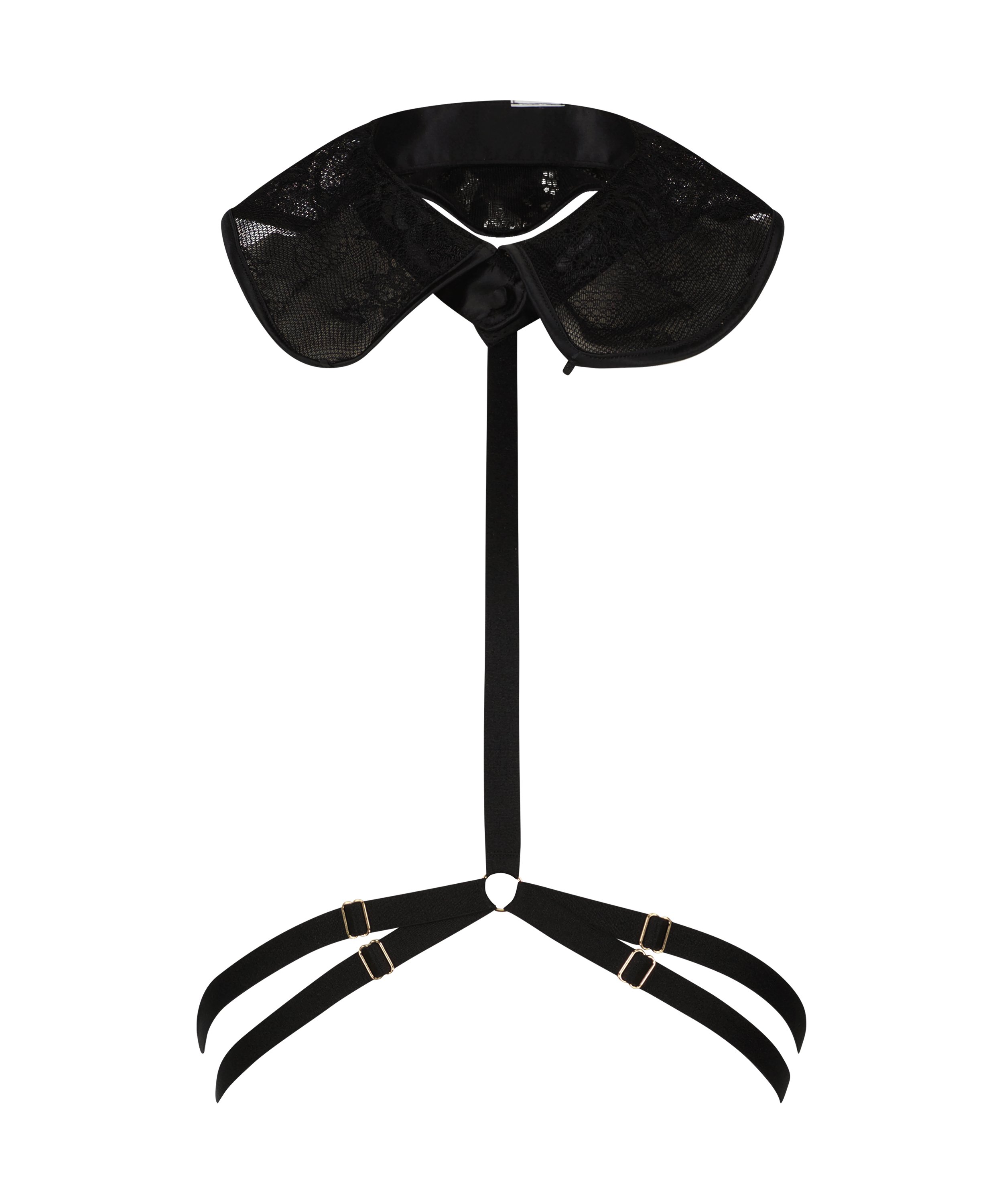 Harness-choker från vår Private-kollektion, Svart, main