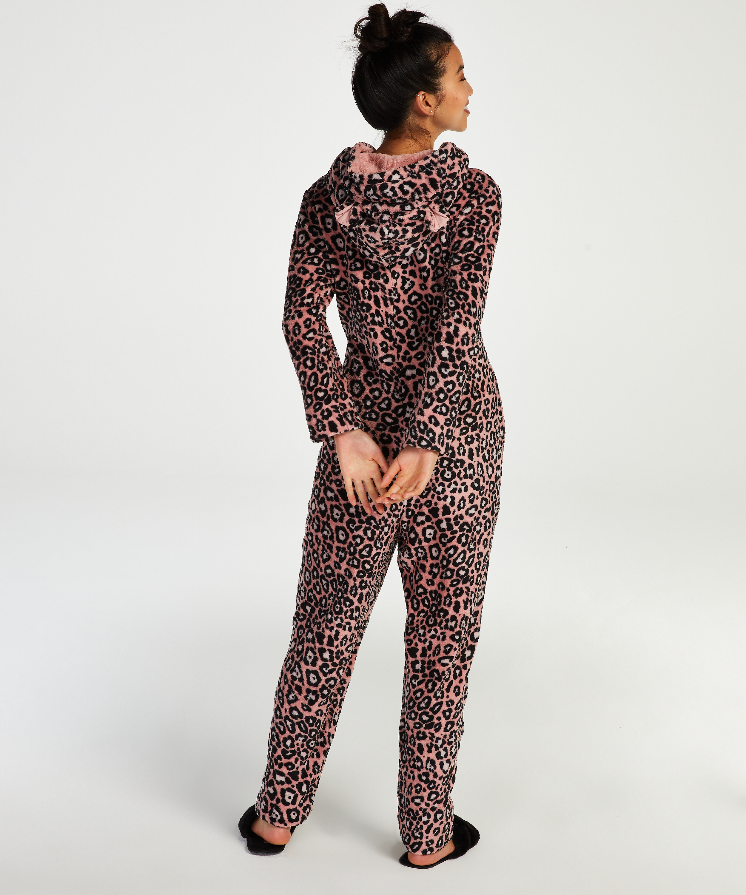 Leopard-onesie, Rosa, main