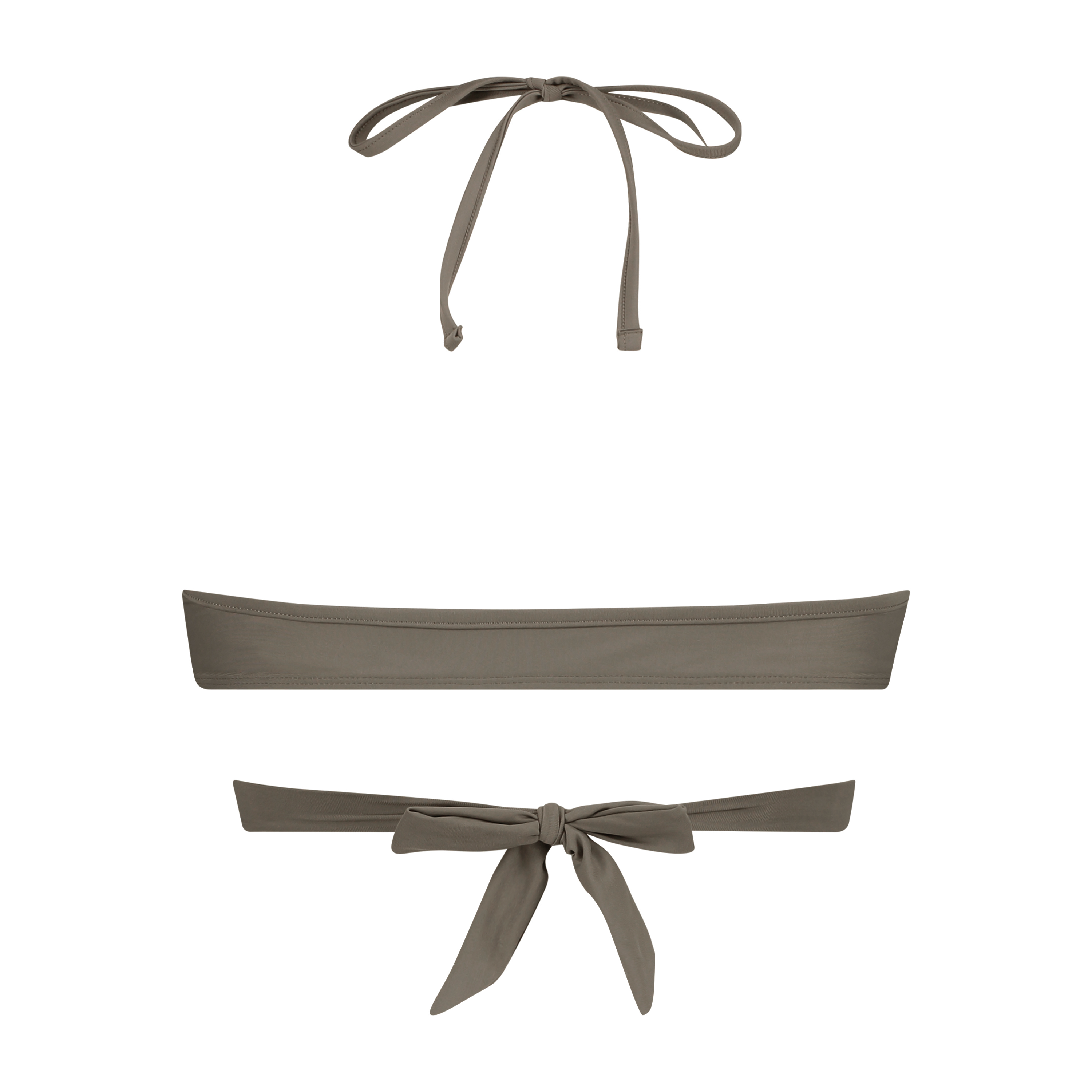 Tribe triangel-bikiniöverdel, Grön, main