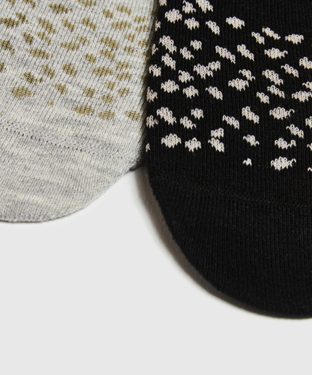 2 Par Strumpor, Svart