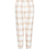 Pyjamasbyxori flanell, Beige