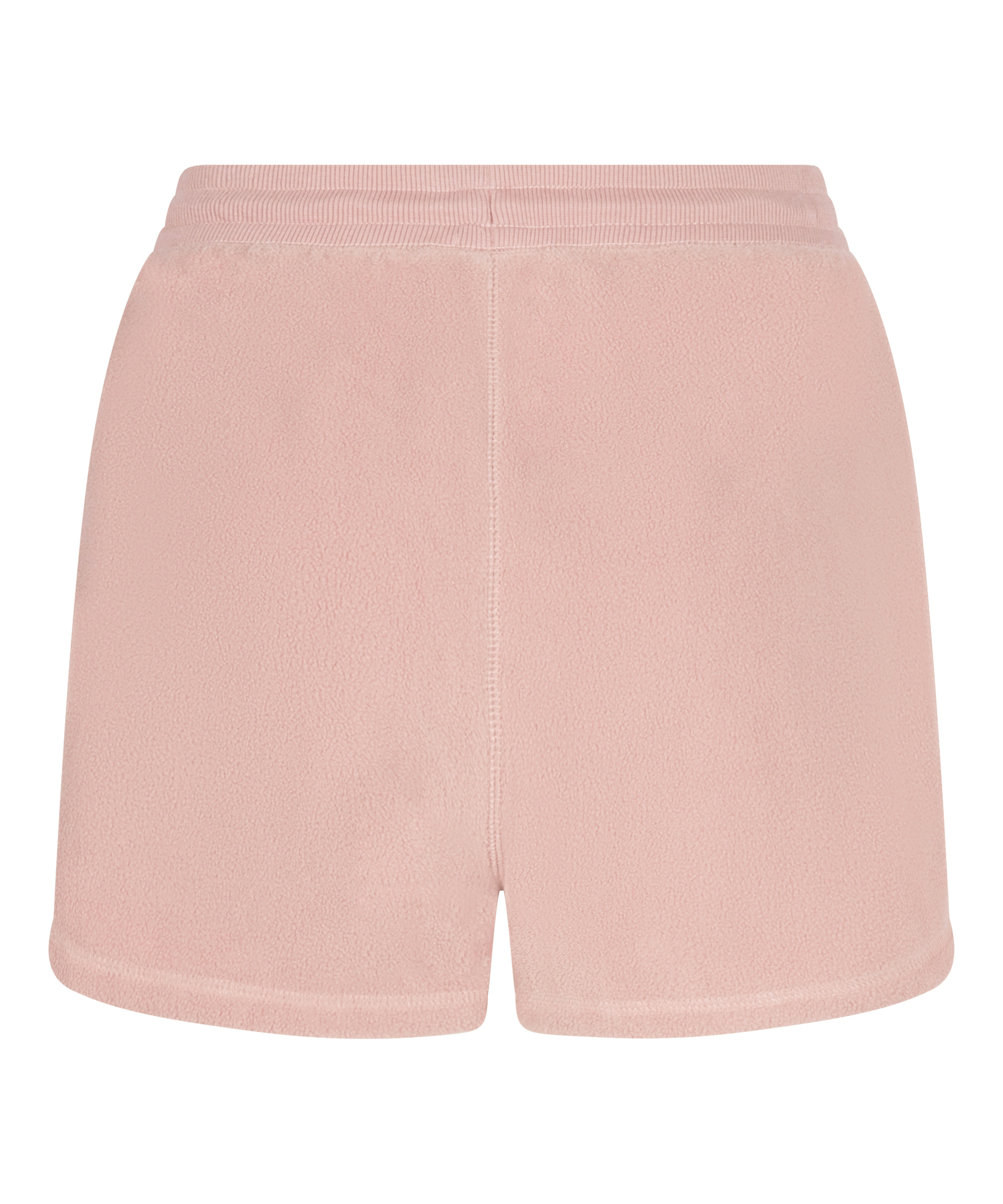 Sportiga fleece-shorts, Rosa, main
