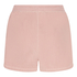 Sportiga fleece-shorts, Rosa