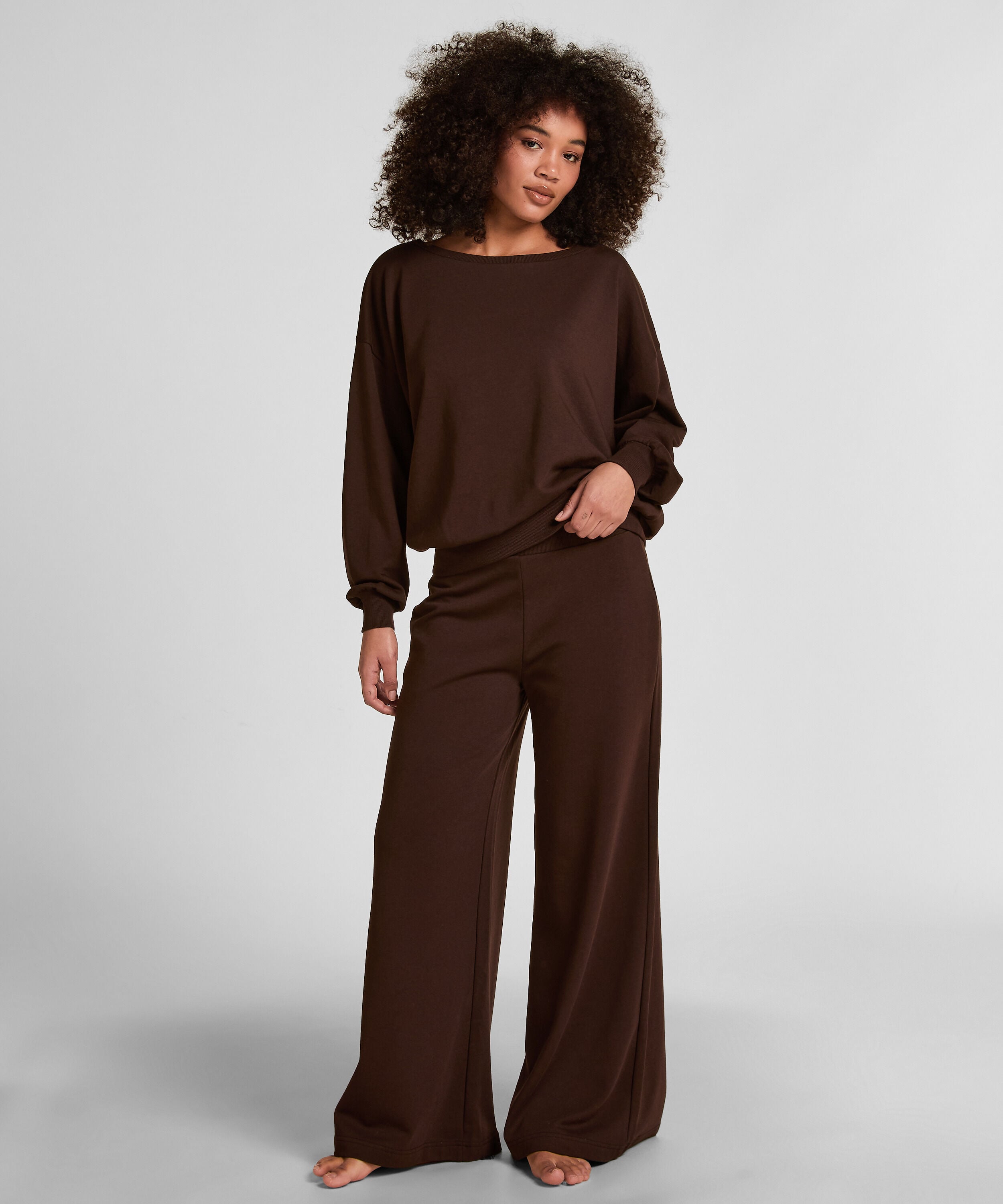 Sweatpant Rory, Brun Sweatpant Rory, Brun