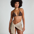Beach Sequin Pareo, Beige