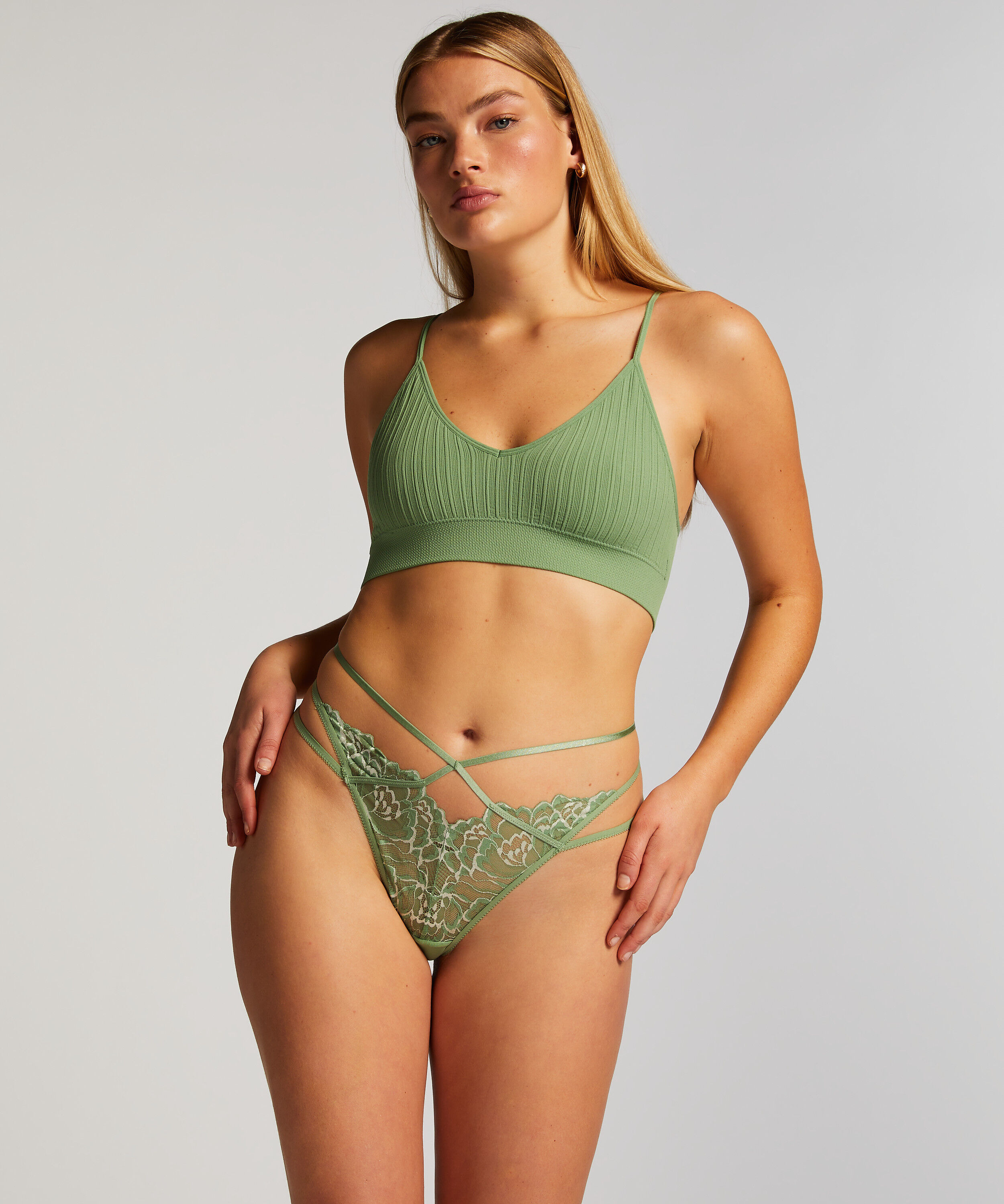 Stringtrosa Alexia, Grön