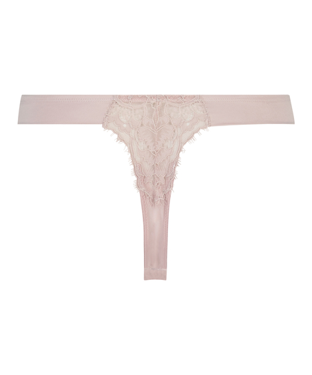 Högt skuren stringtrosa Leni, Lila