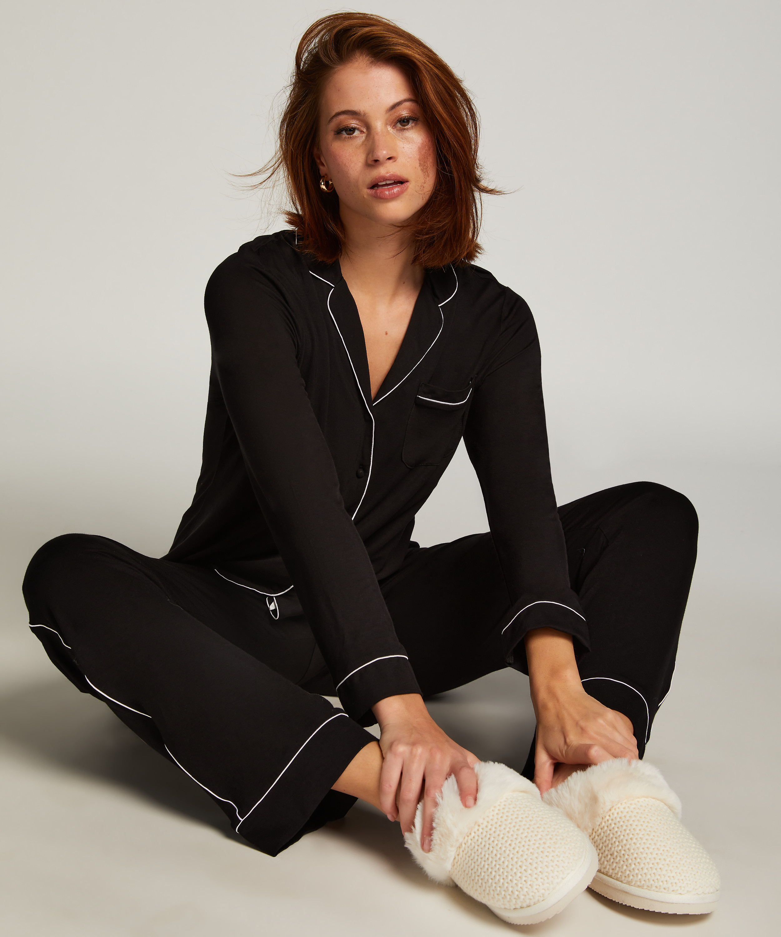 Jerseybyxor Essential, Svart, main