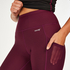 HKMX Oh My Squat sportleggings med h&ouml;g midja, Lila