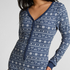 Fairisle onesie jersey, Blå