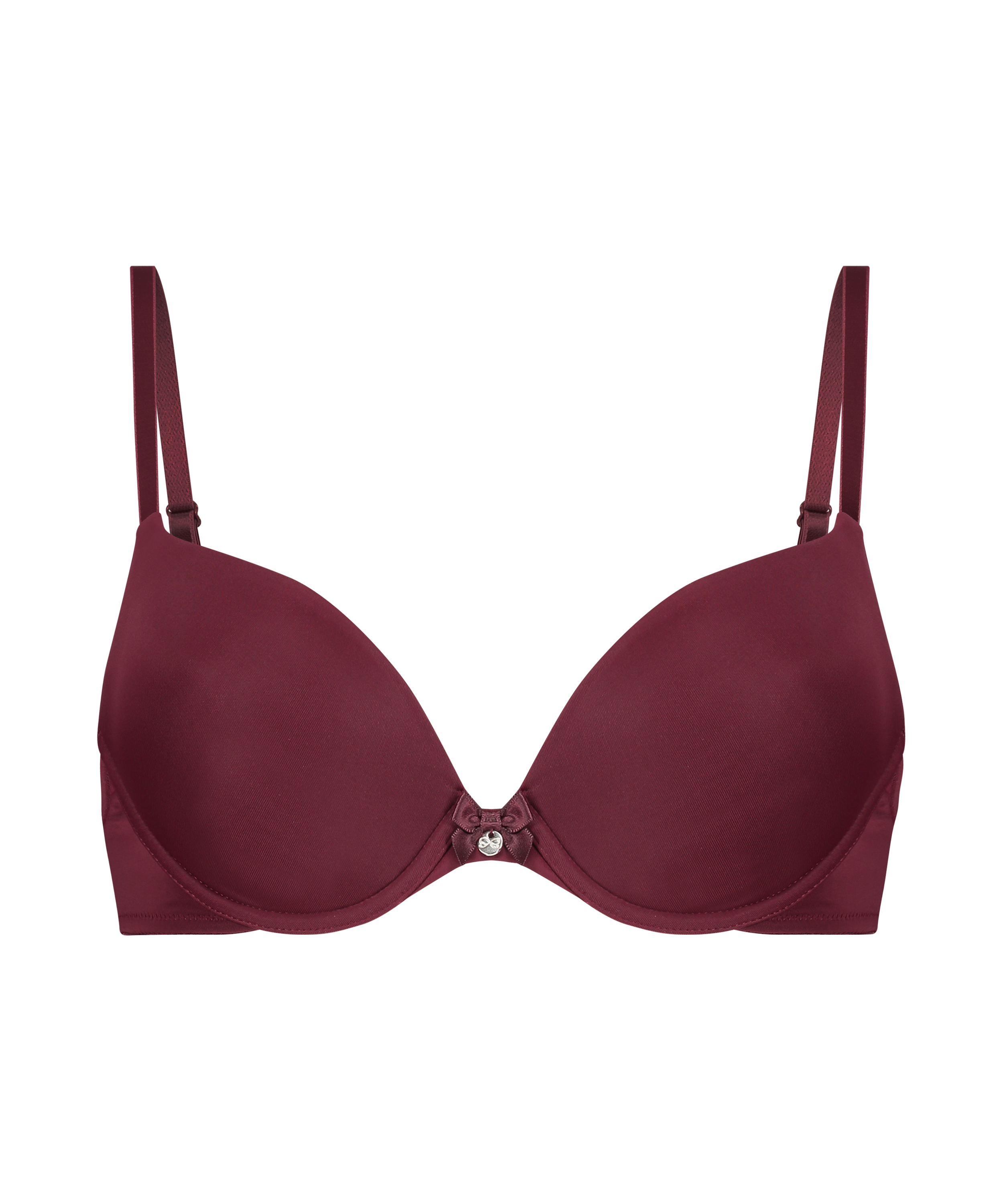 Formpressad bygel-bh Plunge, r&ouml;d, main