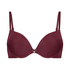 Formpressad bygel-bh Plunge, r&ouml;d