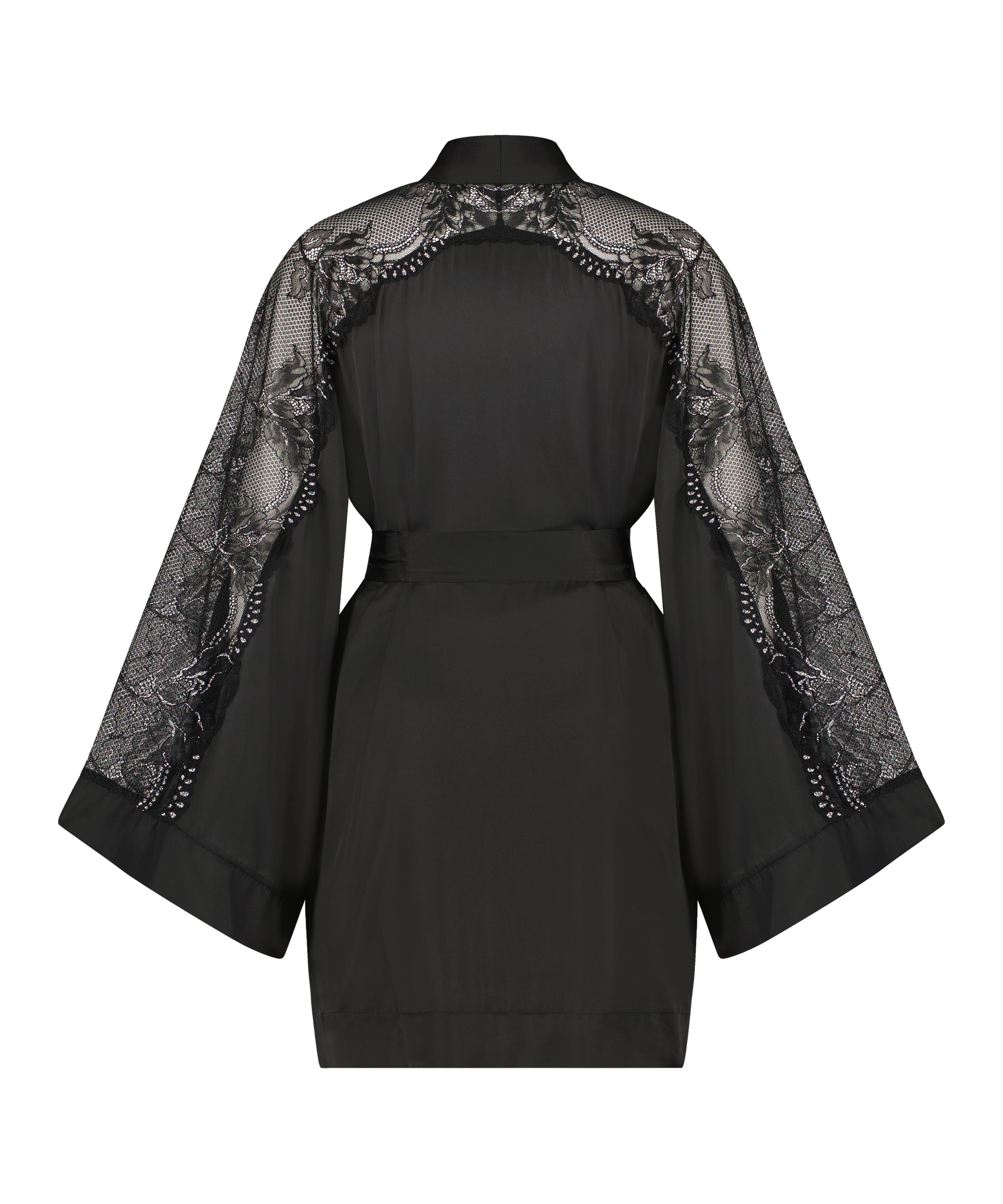 Satinkimono Donna Sparkle, Svart, main