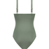Baddräkt Shaping Scallop, grön