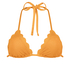 Bikinitopp Scallop Lurex, Orange