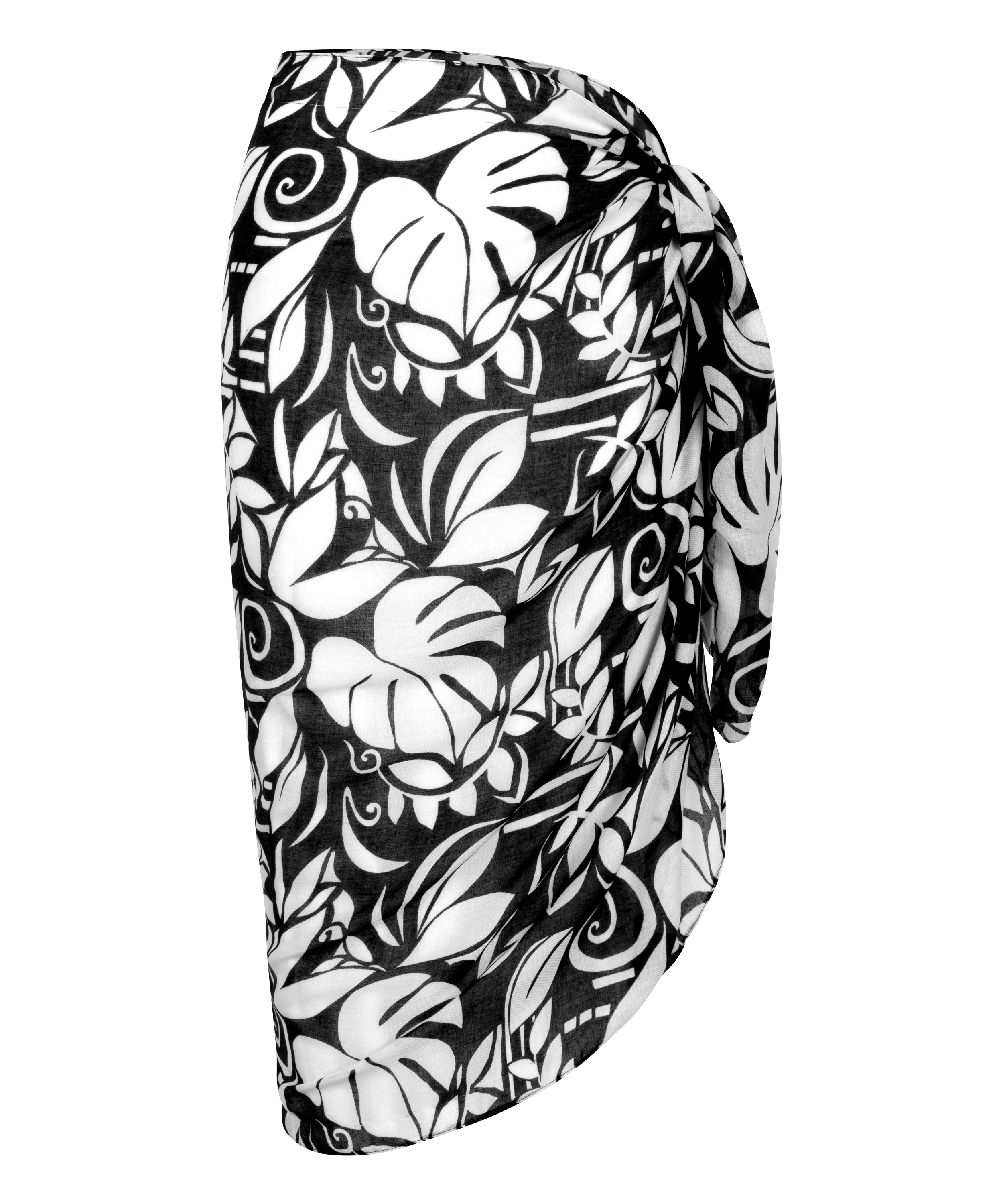 Mauritius Midi-pareo, Svart, main