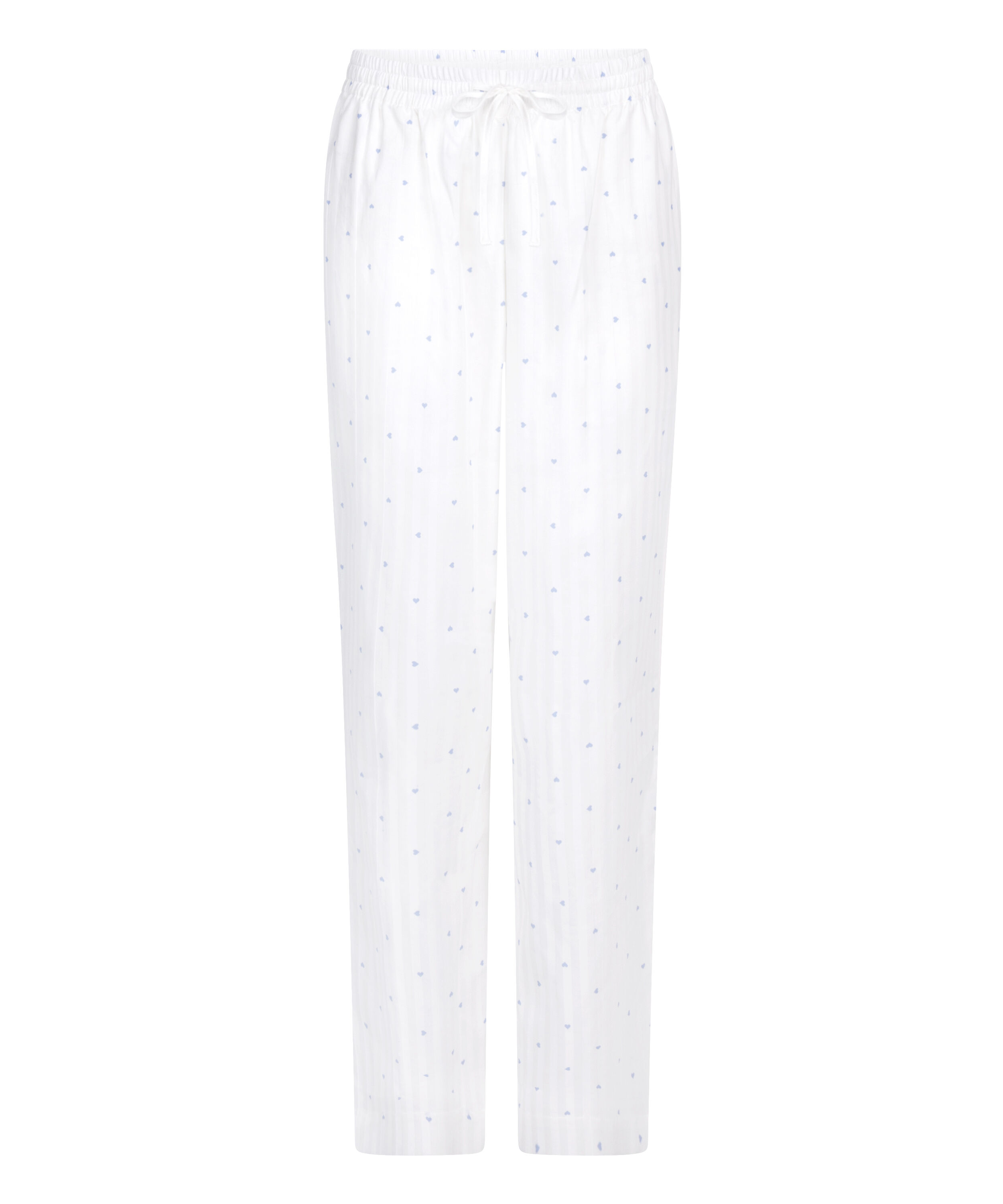 Pyjamasbyxor Jacquard Hearts, Bl&aring;