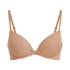 Formpressad bygel-bh Plunge, Brun