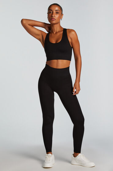 HKMX Sömlös sportlegging hög midja
