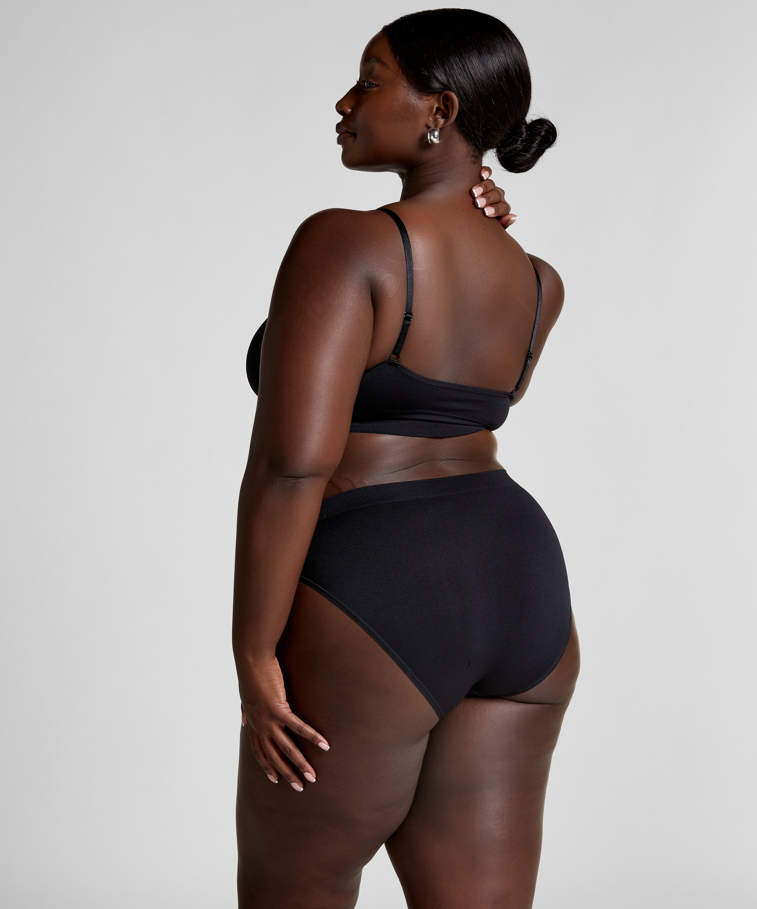 Dide hög trosa, Svart, main