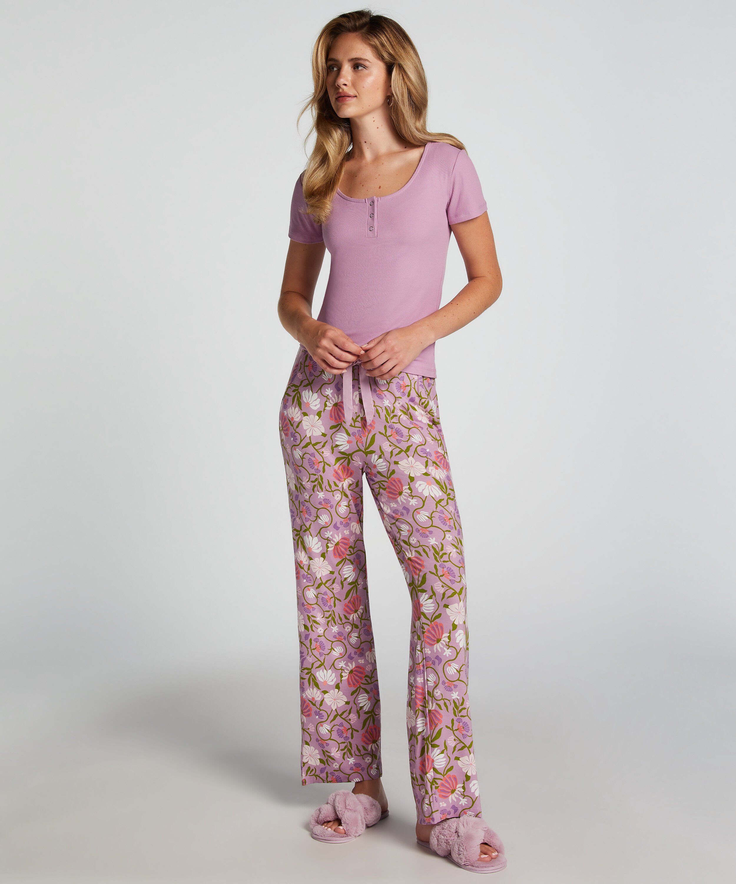 Pyjamasbyxa Jersey, Lila