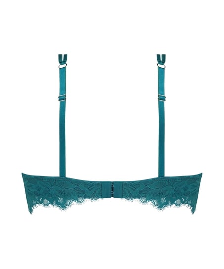 Icke-formpressad longline bygel-bh Isabella, Grön