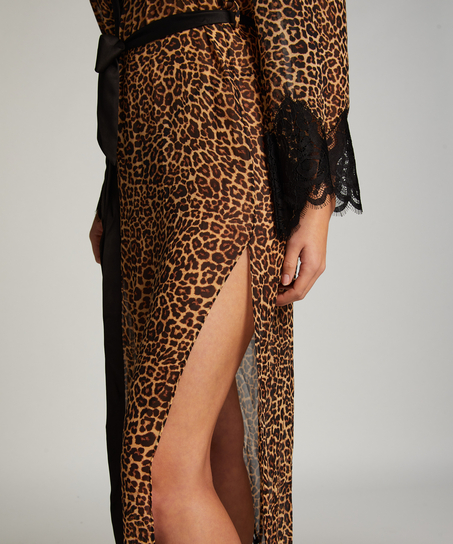 Chiffongkimono, Svart