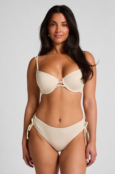 Hunkemöller Bikininederdel Crochet Vit