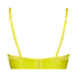 Bralette i mesh Flexing, Gul