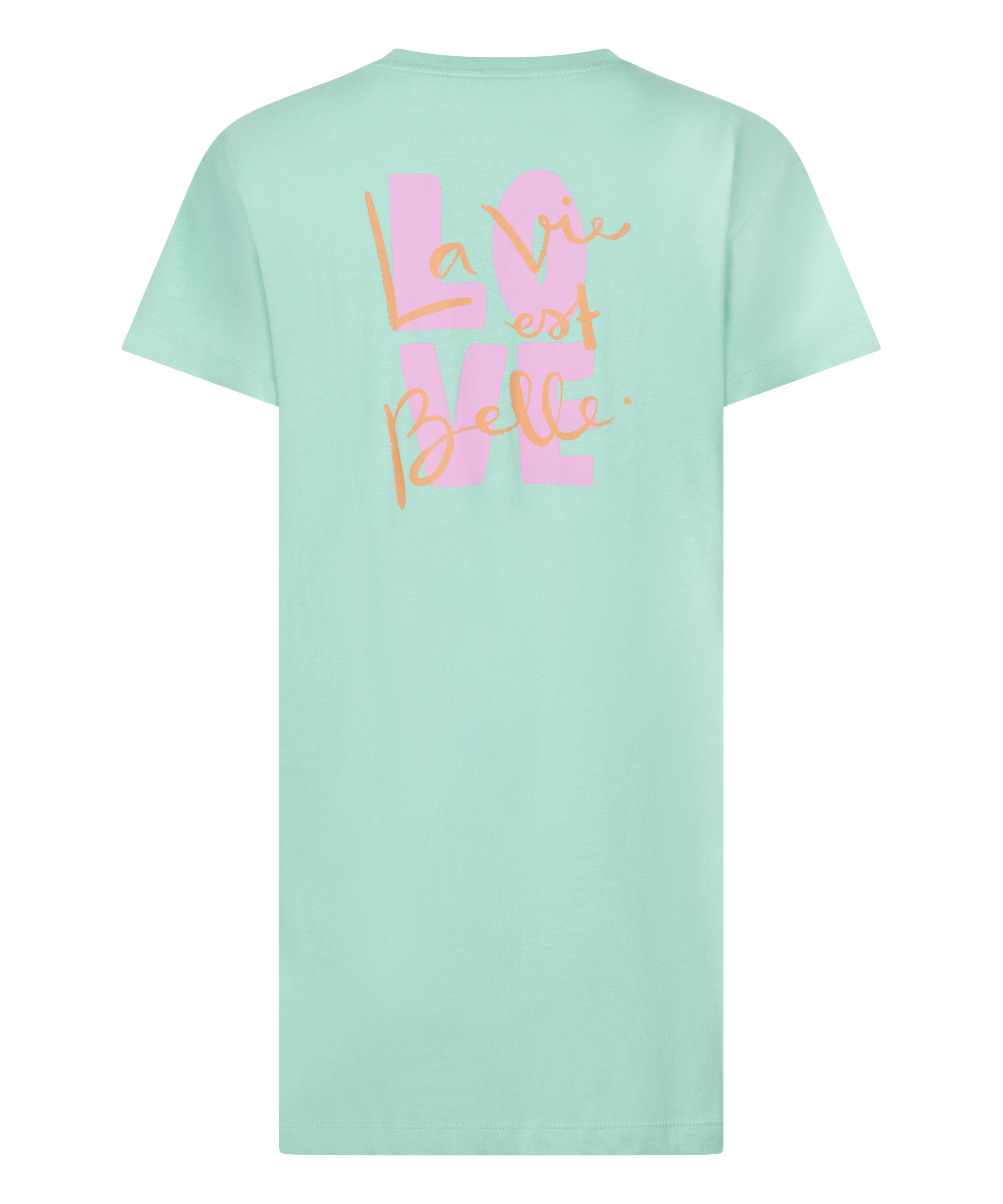 Nattskjorta med rund hals, Grön, main