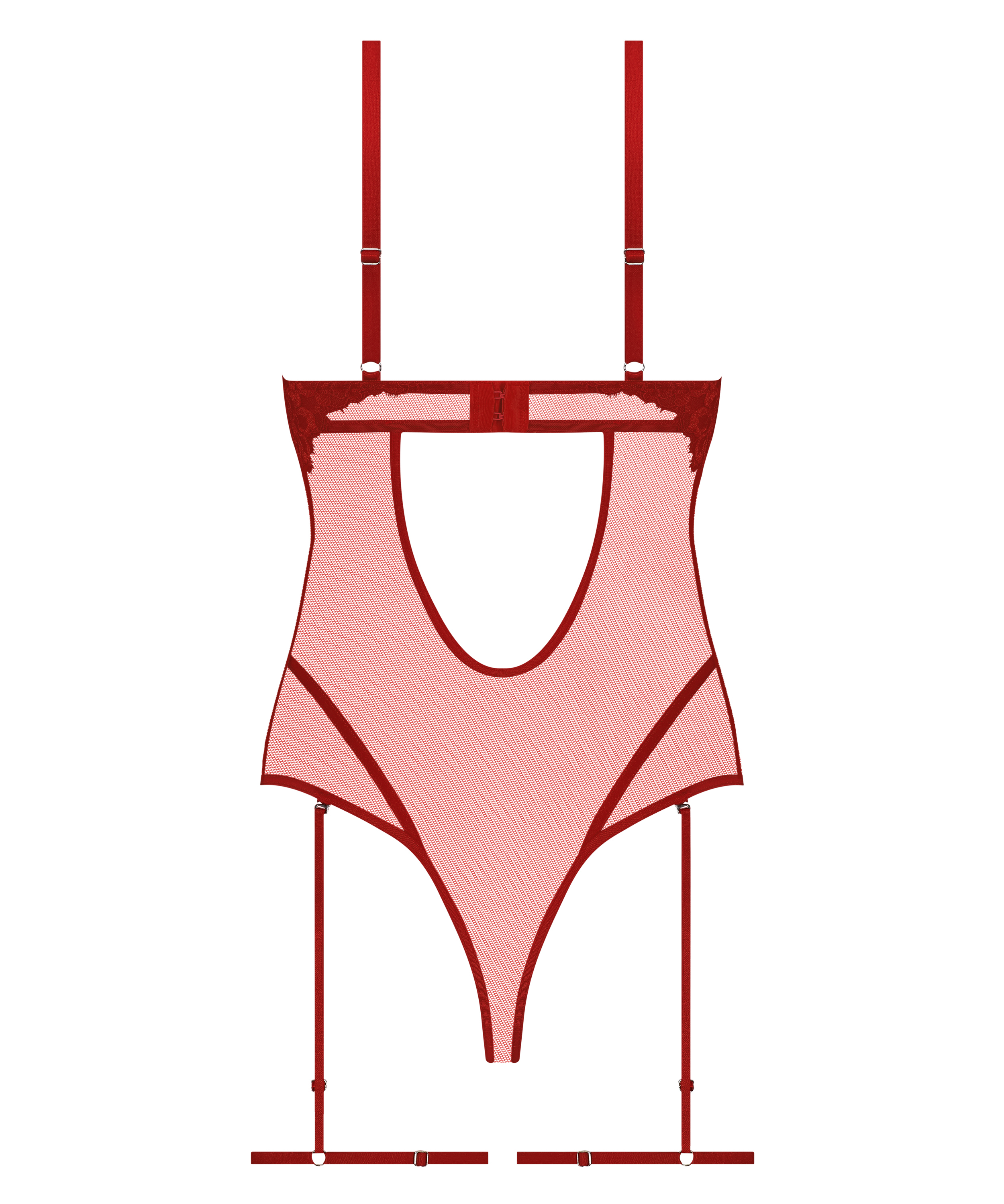 Body Charlotta, röd, main