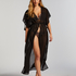 Sheer Kimono, Svart