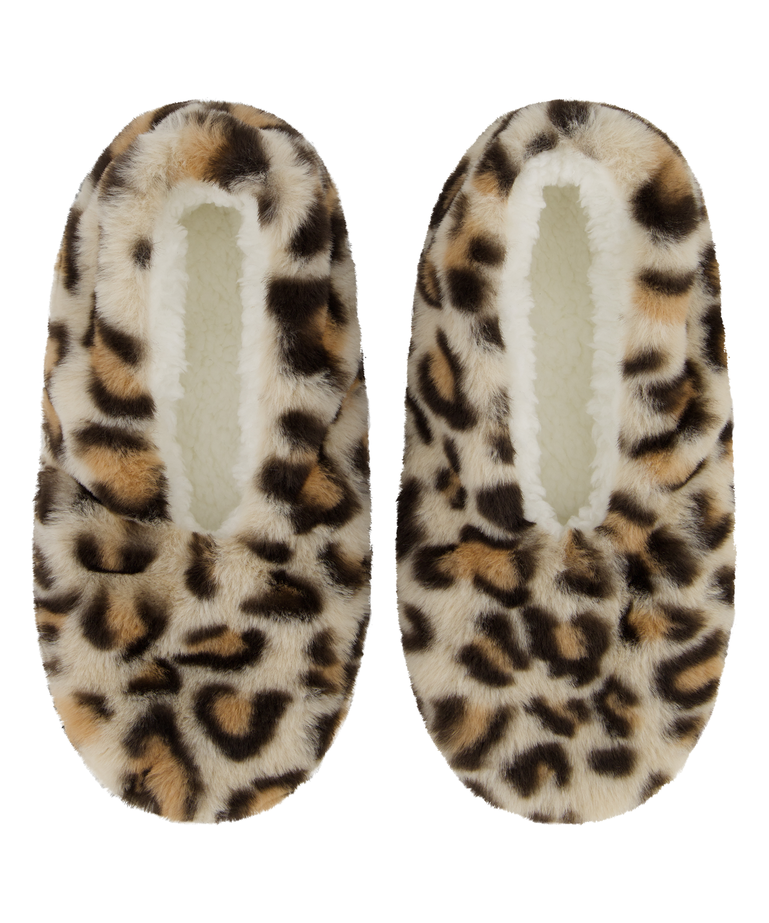 Ballerinatofflor Leopard, Beige, main