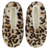 Ballerinatofflor Leopard, Beige