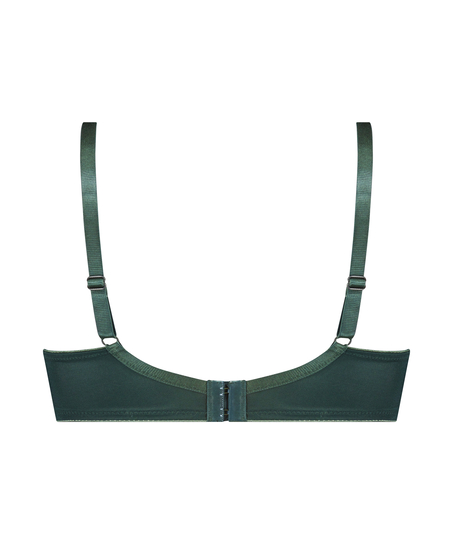Icke-formpressad minimizer-bh med bygel Nina, Grön