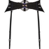 Waspie midjekorsett Violet, Svart