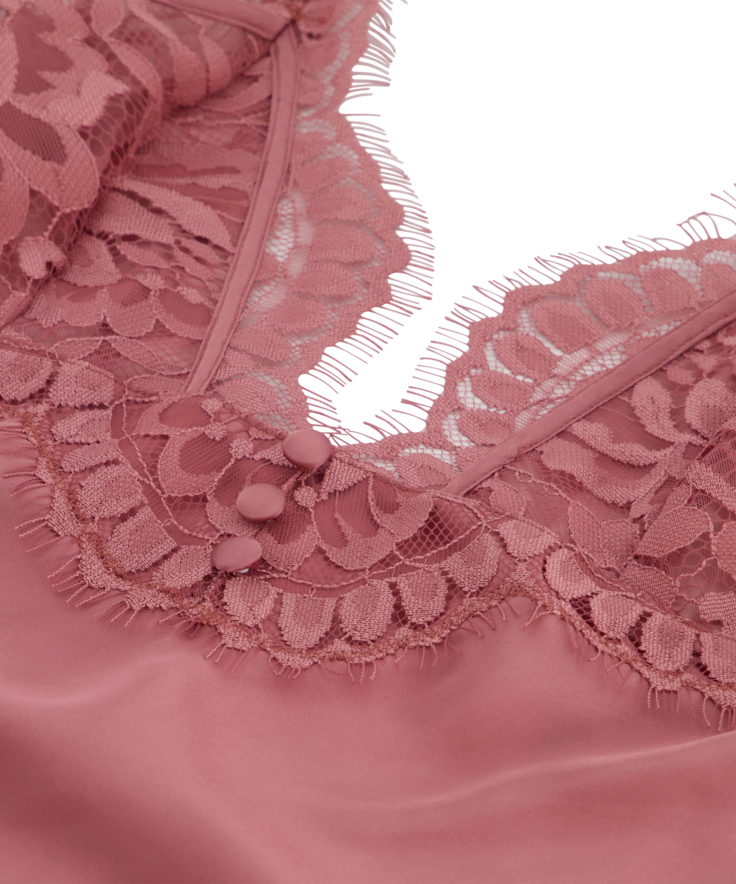 Zara underklänning i satin, Rosa, main