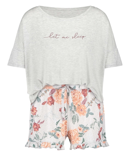 Kort pyjamasset, Gr&aring;