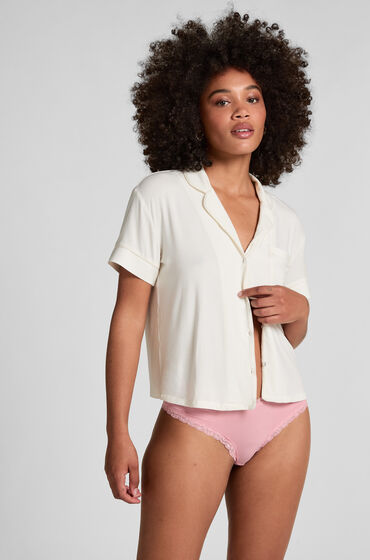 Hunkemöller Alex V-formad brazilian-trosa Rosa