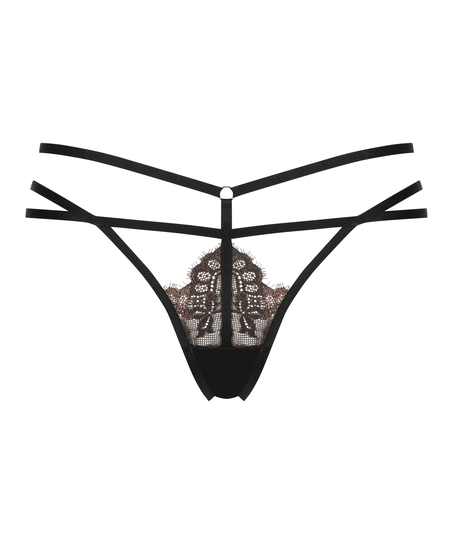 Iggy stringtrosa, Svart