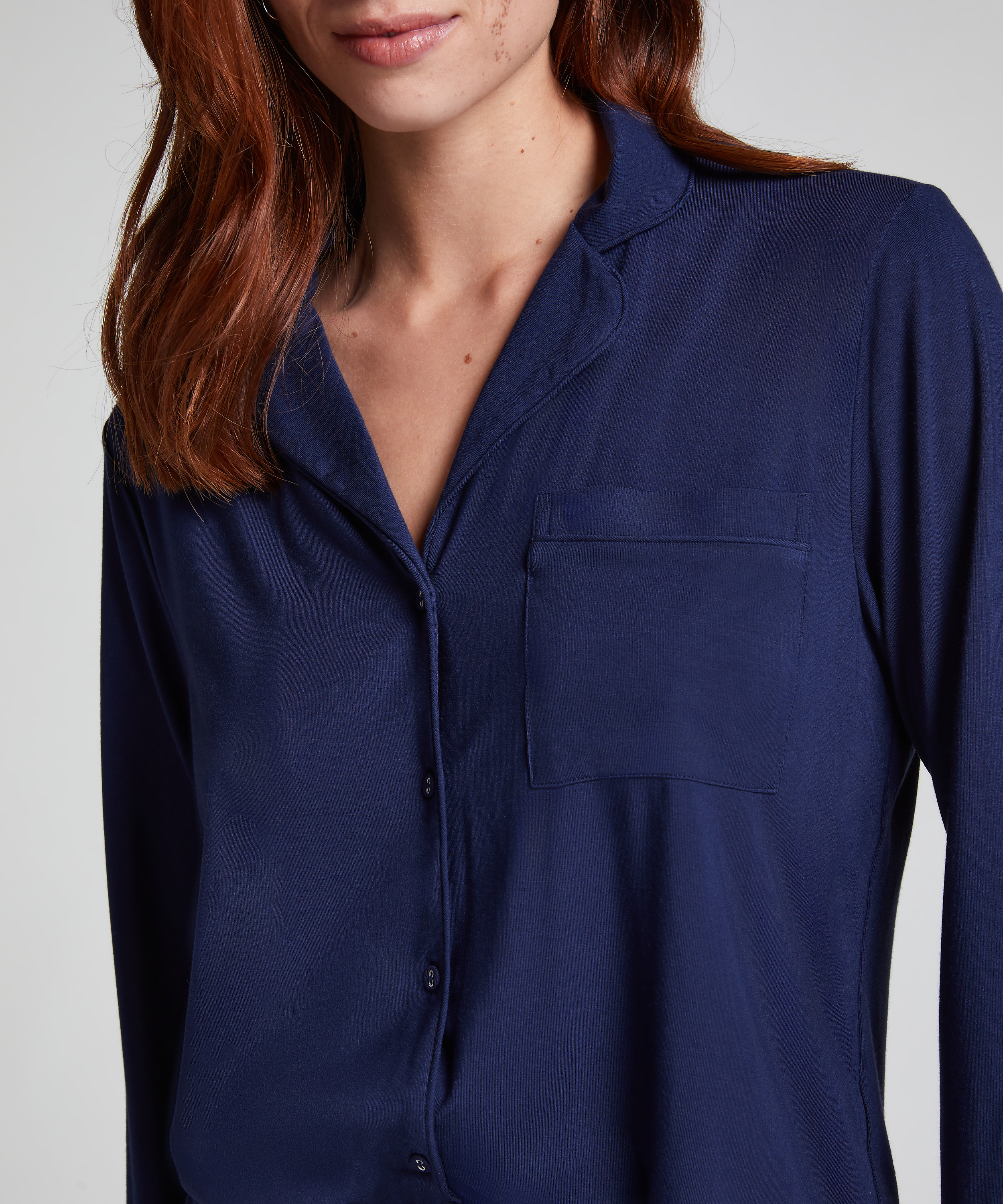 L&aring;ng&auml;rmad jerseyjacka Essential, Bl&aring;, main