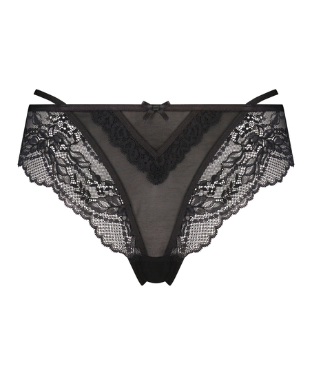 Anna brazilian-trosa, Svart