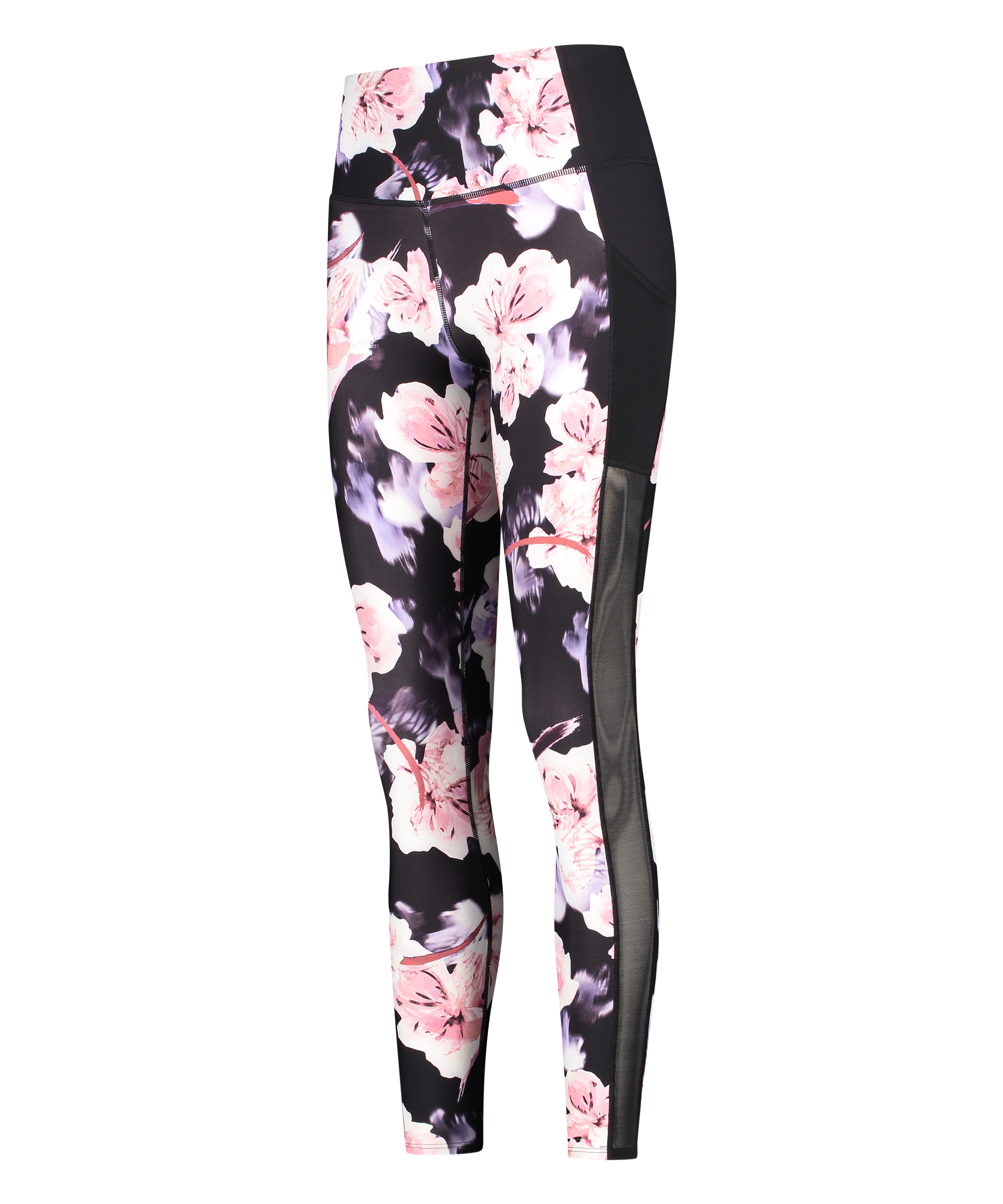 HKMX sportleggings med standardhög midja, nivå 2, Svart, main