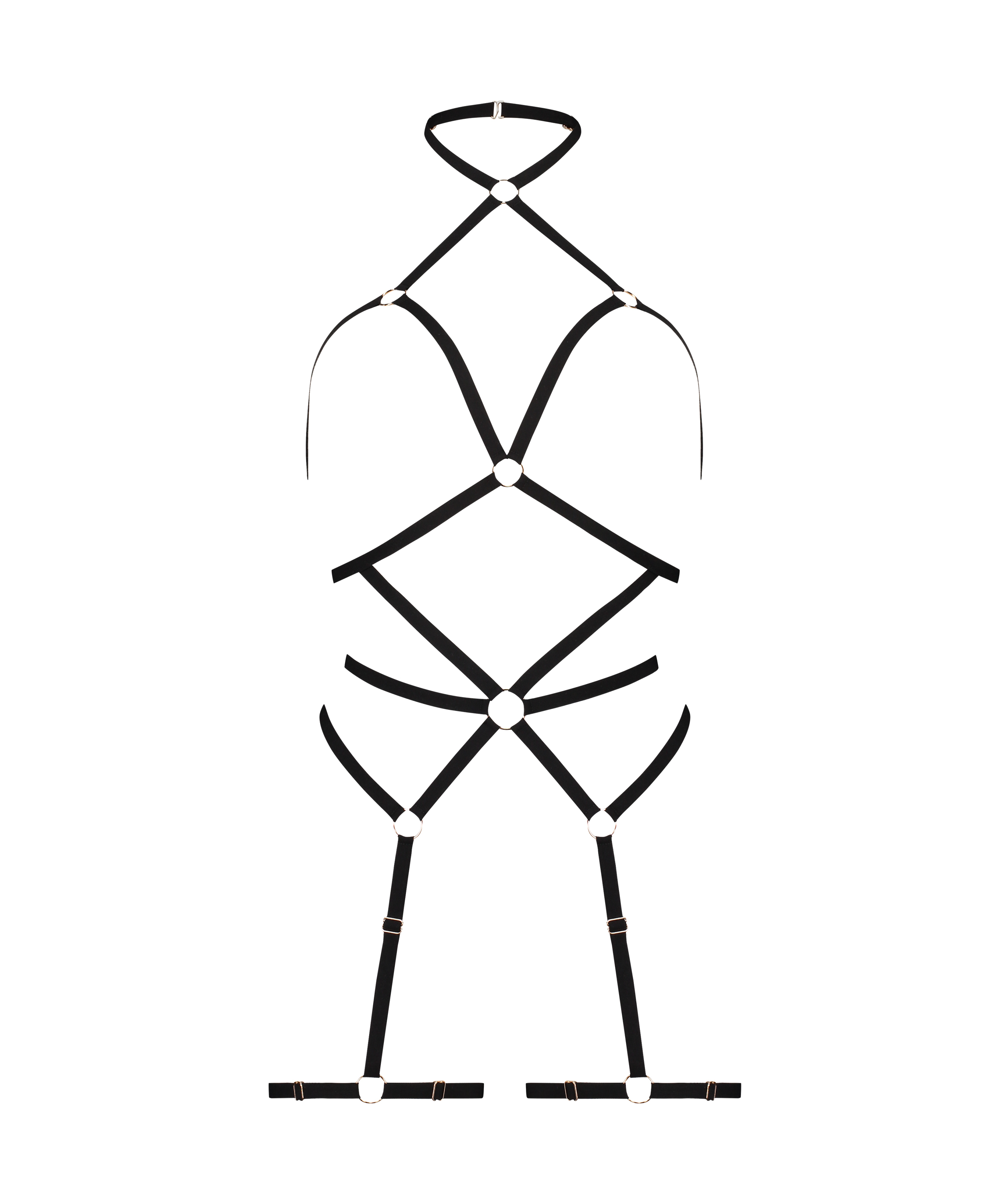 Private Strumpebandshållare, Svart, main