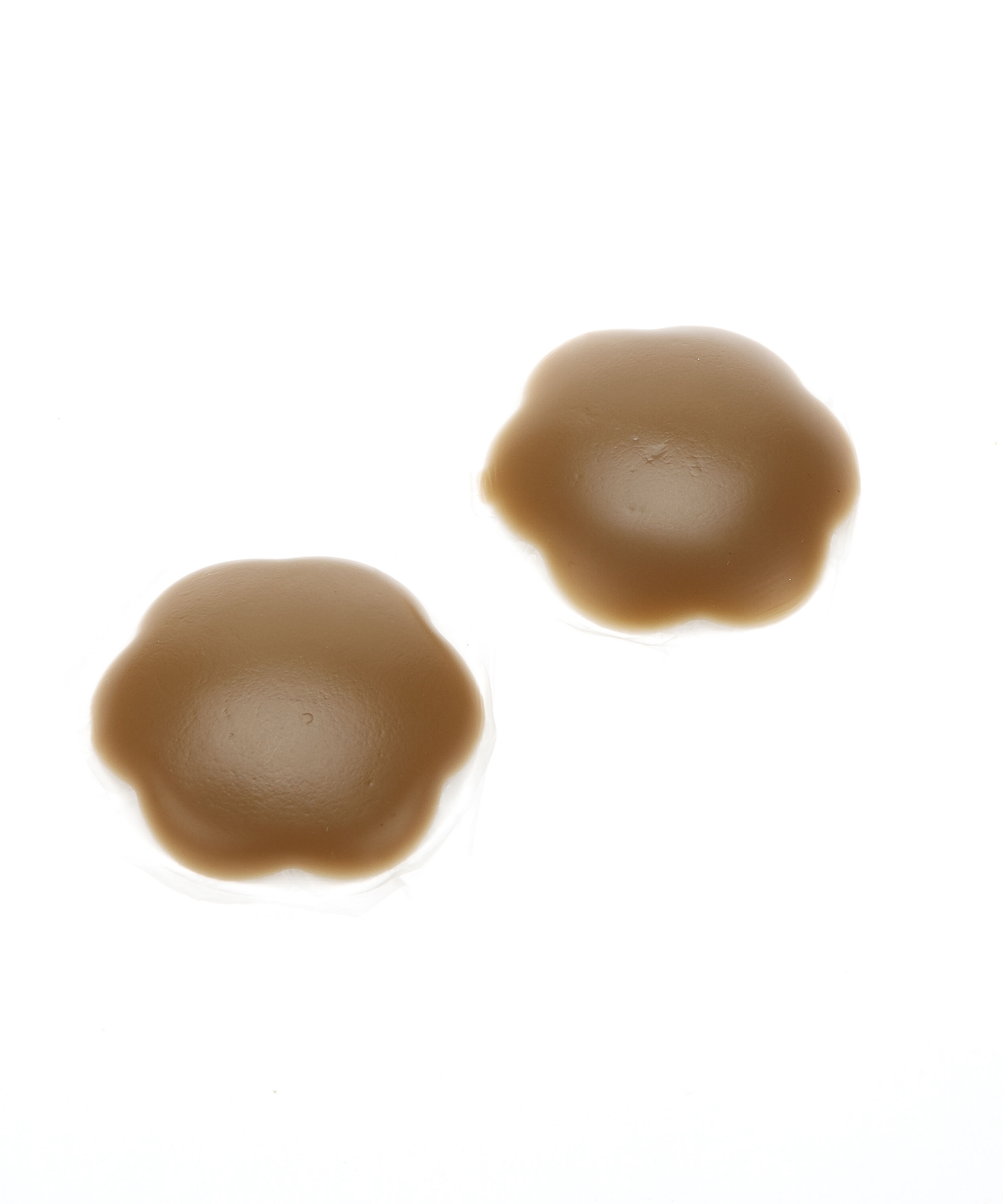 Nipple covers i silikon, Brun