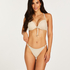 Bikini push-up Top Lurex Crochet, Vit