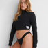 Crop top Lia HKM x NA-KD, Svart